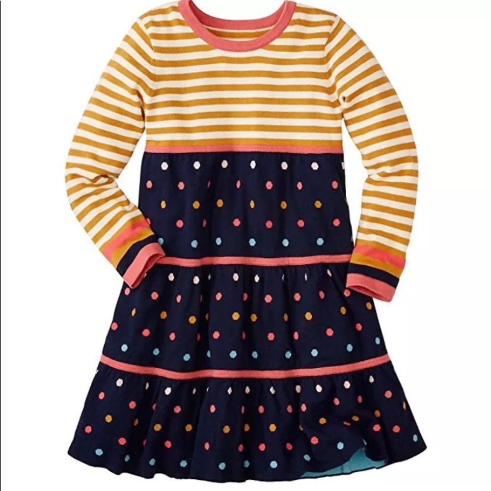 Girls Hanna Andersson Love to Twirl Dress 160 14